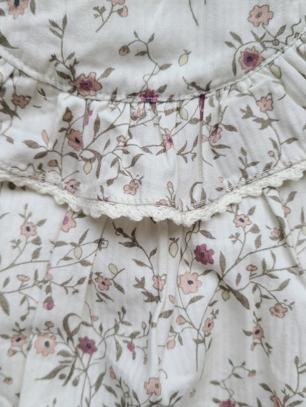 Floral Ruffle Romper - Picture 2 of 4